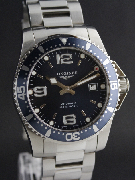 (image for) LONGINES LNIB MEN AUTOMATIC STEEL CONQUEST WATCH